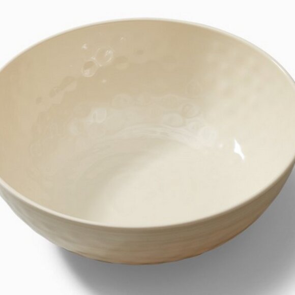 TOMMY BAHAMA Cream Swirl Melamine Serving Bowl 11" - Picture 2 of 16